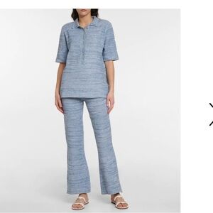 The Upside Azzura Knit Polo M